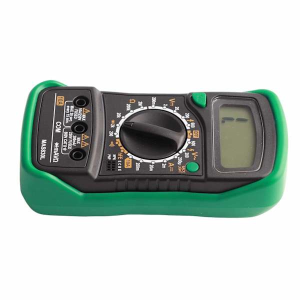 MAS830L Digital Multimeter Bærbar Høj Præcision Knapp Elektriker Måler Digital Voltmeter 0.4