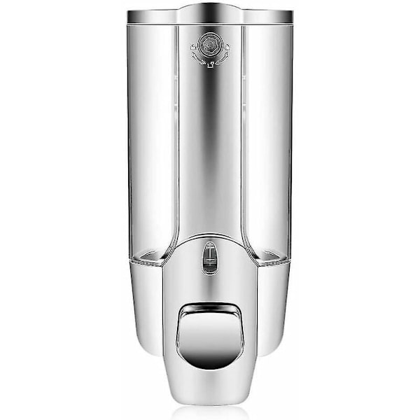 Tvålbehållare 350 ml Kök Badrum Väggmontering Singelhuvud Manuell Schampo Hand
