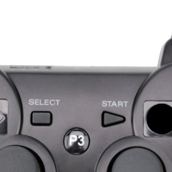 Trådløs PS3-kontroller, profesjonell PS3-gamepad, berøringsplate Black