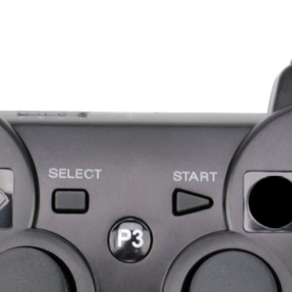 Trådløs PS3-kontroller, profesjonell PS3-gamepad, berøringsplate Black