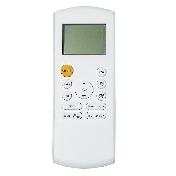 Fjernbetjening til klimaanlæg Rg57a7/bgef Rg57a6/bgefu1 Cr166-rg57a6eu-6 Rg57b2/bge Rg [OM] White