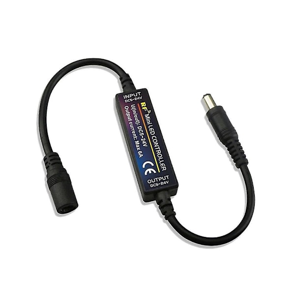 RF Fjärrkontroll LED Dimmer DC5V-24V Ljusstyrka Justering 14-tangent Dimbar Anslutningsbrytare För