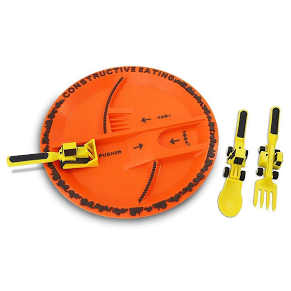 Grävmaskinsspade Bestickset för Småbarn, Hållbart 3-delars Set