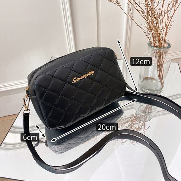 Dam Messenger Bag Axelväska SVART - spotförsäljning black