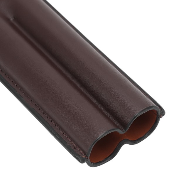 Etui i læder Bærbar cigarholder med 2 fingre til rejser