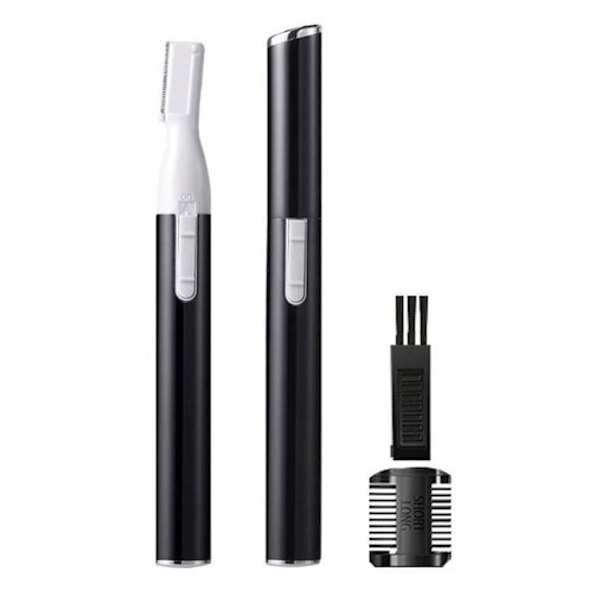 Trimmer for øyenbryn/ansiktshår/nesehår/bikinilinje black