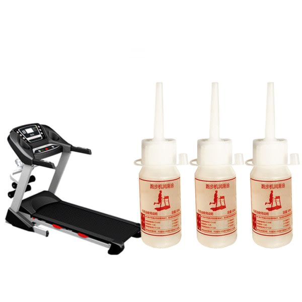 3-pack löpbandssmörjmedel - Gym löpband underhåll silikonolja 30ml - Bärbart underhållsverktyg för gymutrustning