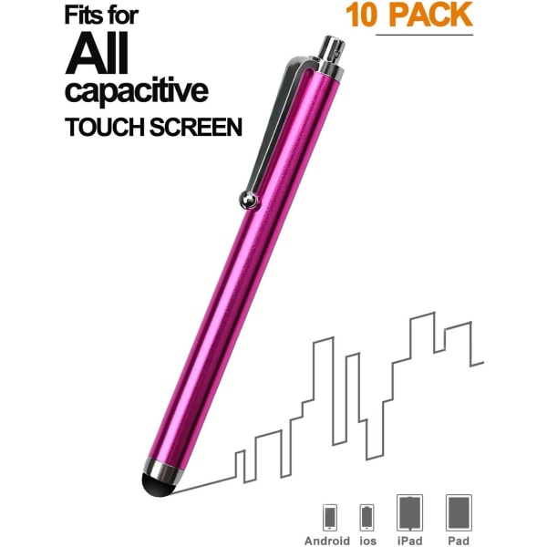 10 stylus universal touch screen kapasitiv stylus kompatibel