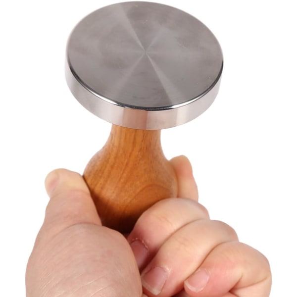 Espresso Tamper i Rustfrit Stål 58 Mm Base Kaffe Bønne Press