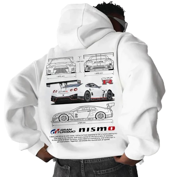 Huppari Porsche 911 -painatuksella miehille - Miesten ja naisten muoti Color9 Color9 S