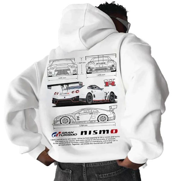 Setcar Porsche911 - Print Miesten Muodikkaat Hupparit Miehille ja Naisille Color9 XS Color9