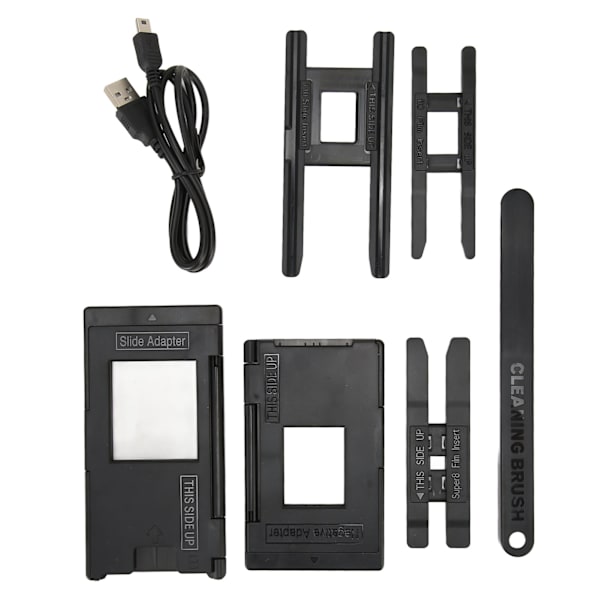 Filmskanner konverterer 135 126 110 filmruller til negativ farge svart-hvitt JPG-bilder 22MP med 2,0-tommers LCD-skjerm