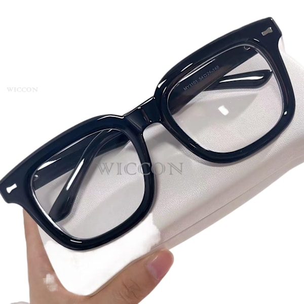 Movie Vector Cosplay Kostyme Oransje Jakke Bukser Briller Kostymesett Svamp Parykk Halloween Maskeraddräkt Sett Festsett L-WELLNGS L glasses L