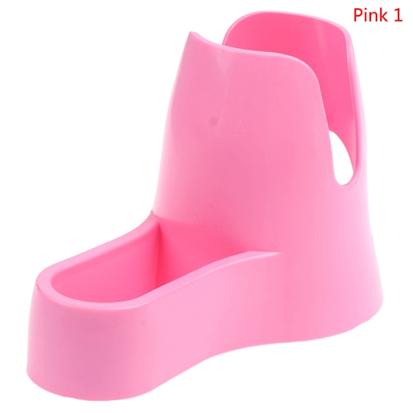 Hamster Vandflaske Smådyr Tilbehør Automatisk Fodring Pin Pink Without kettle