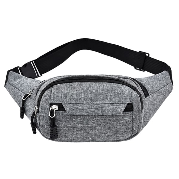 Midjevesker Fanny Pack LYS GRÅ Light gray