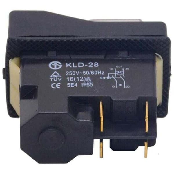 Waterproof Magnetic Switch, MoreChioce 4-Pin On/Off Push Button Start Stop Switch Machine Accessories 250V 16A, Sunny-FA-