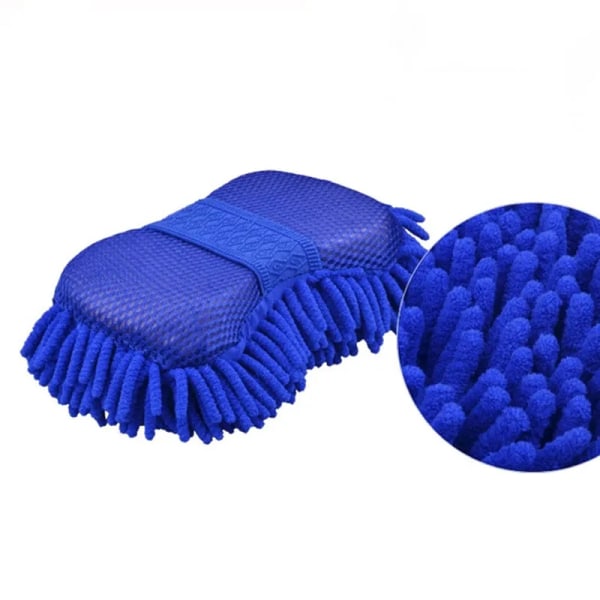 Microfiber Car Washer Sponge Cleaning Car Care Detailing Brushes