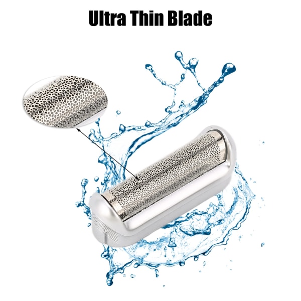 5s barberblad udskiftning folie, skærer til kompatibel med Braun, barbermaskine tilbehør udskiftningssæt til Braun M90 M60 P40 P50 P60 P70 P80 555 575 370-5S