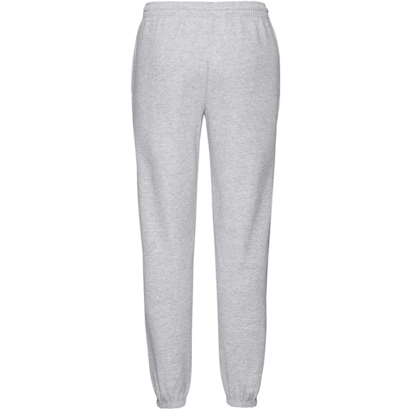 Fruit Of The Loom Miesten Joggersit/Collegehousut Joustavat Resorit Heather Gray Heather Grey
