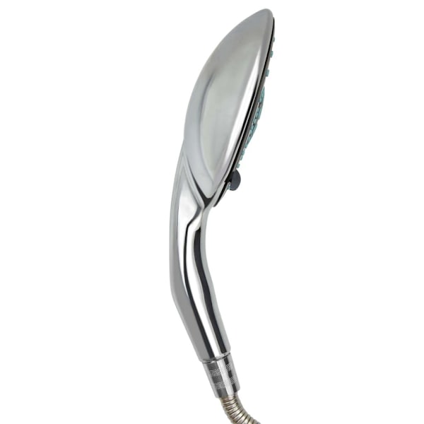 vidaXL Multifunktionellt duschhuvud med 1,5 m slang krom silver 650