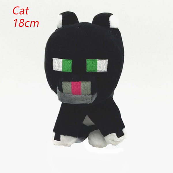 Minecraft-leksaker Speldocka CAT-18CM CAT-18CM Cat-18cm