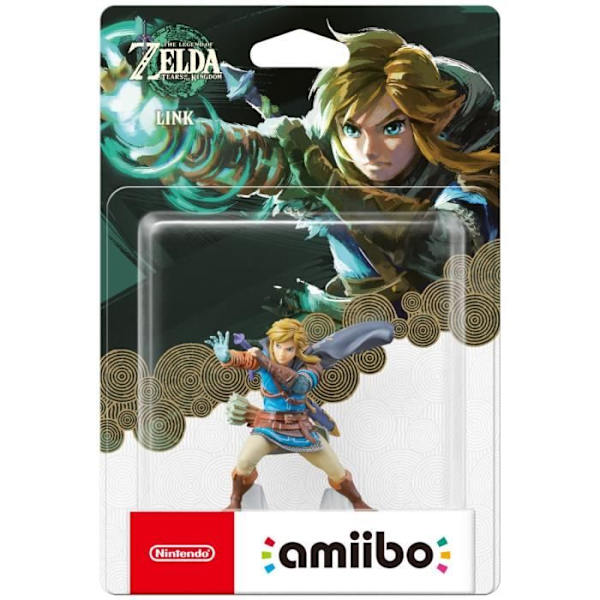 Amiibo Figur - Link (Tårer af Kongeriget) | The Legend of Zelda Collection