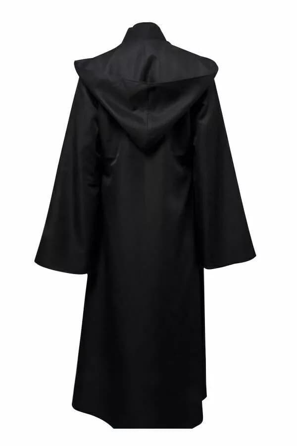 Star Wars Anakin Skywalker/Jedi /Sith Darth Vader Cosplay Svart Hette-kappe-FA- Men L