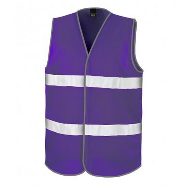 Results Vuxen Unisex Core Enhanced Vis Vest S/M Lilla Lila Purple Purple S/M