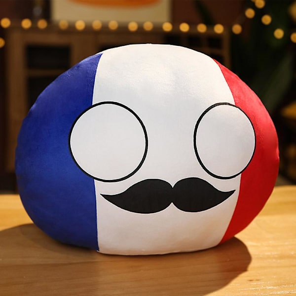 30cm Puolapallo Pehmolelu Täytetty Pehmeä Anime Maa Pallo Pehmo Tyyny Lapsille Lahja French ball