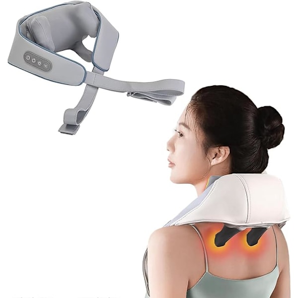 Elektrisk Nakke- og Skuldermassager, Skulder- og Nakkemassage-Sjal