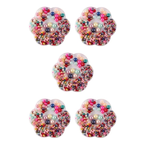 1/2/3/5 1150 stycken DIY-pärlor för smyckestillverkning i olika färger colours 5PCS