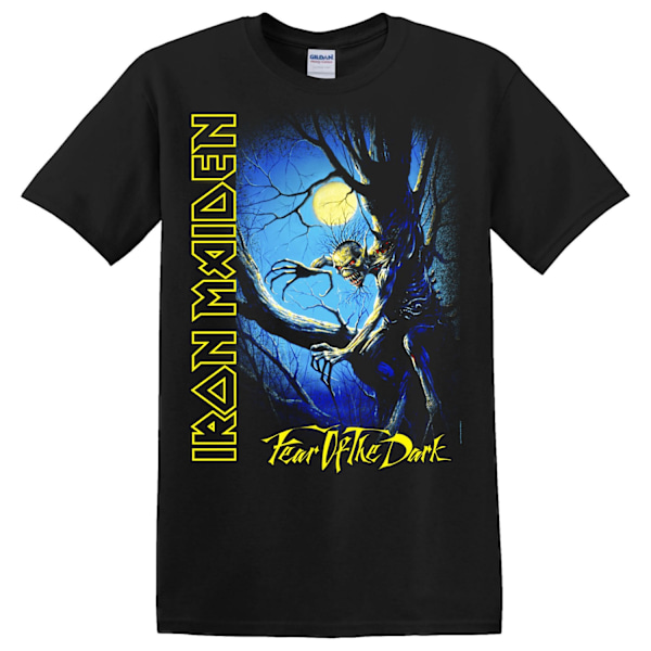 Iron Maiden Fear of the Dark T-paita Musta XL Black