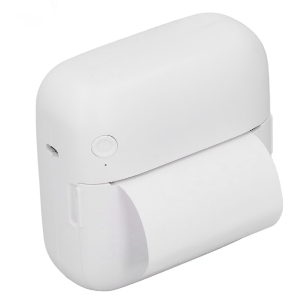 Miniskriver Vit Mini Pocket Printer Bluetooth Thermal Label P
