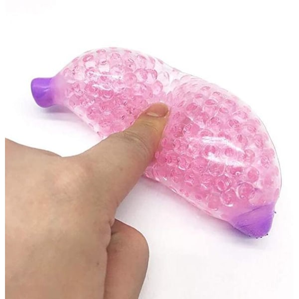 2st Frukt Banan Anti-stressboll Fidget Leksaker CE-certifierade