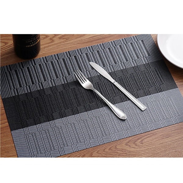 Pestävä PVC-tabletti, 6 kpl, liukumaton, lämmönkestävä, helppohoitoinen -FA6- C
