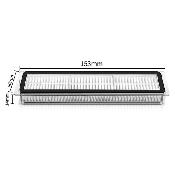 4 kpl Sopiva yhteensopiva Xiaomi Dreame D9/l10 Pro suodatin Hepa-suodatin robotti-imuri lisävaruste1