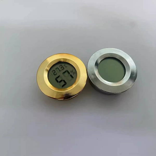 Mini Hygrometer Fugtighedsmåler Indendørs/Udendørs Fugtighedsmåler Reptil Termometer