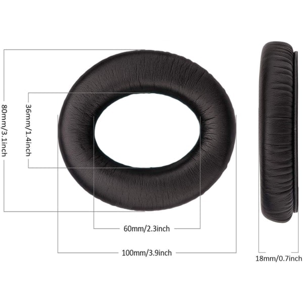 IC Bose QuietComfort 35 kuddsats - Öronkuddar - QC35 öronkuddar