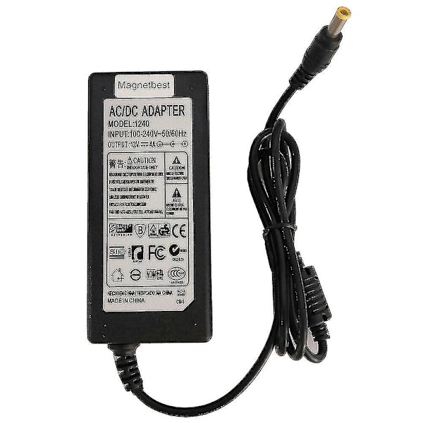 12v 4a 5.0mm med stift strømadapter lader for Korg Ka310 Ka320 X50 Sp170 Sp170s Ad-12a 180 Mr-1000 Ek50 Digital Piano Keyboard
