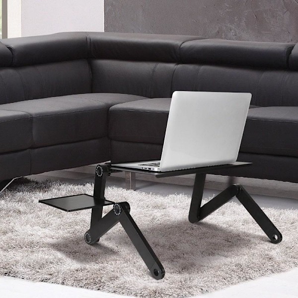 Northio - Laptopbord med Musplade black 1385