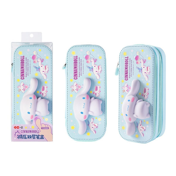 Dekompression Case Cinnamoroll Pen Bag E (DUBBLA LAGER) E(double-layer)