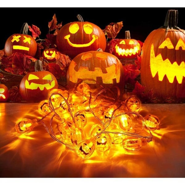 Halloween-kummitusvalosarja, Halloween-kurpitsavalosarja, koriste