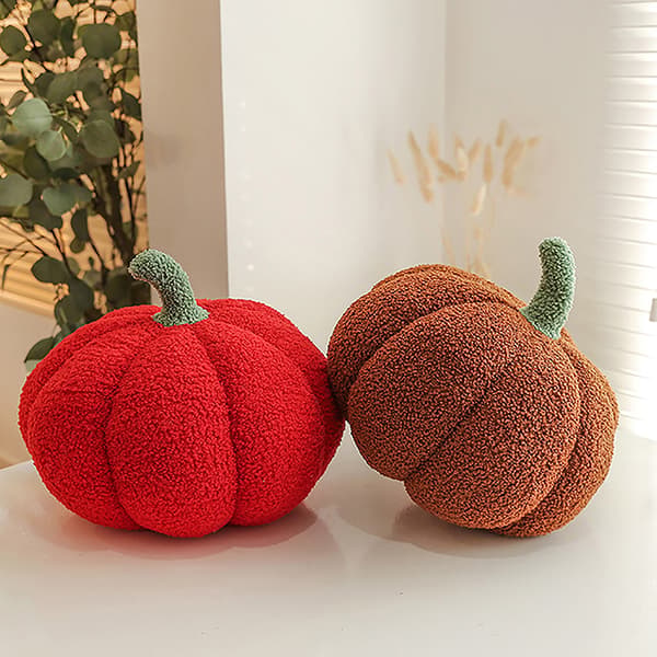 Lett halloween gresskar pyntepute fylt gresskar Plus-FA6- Orange