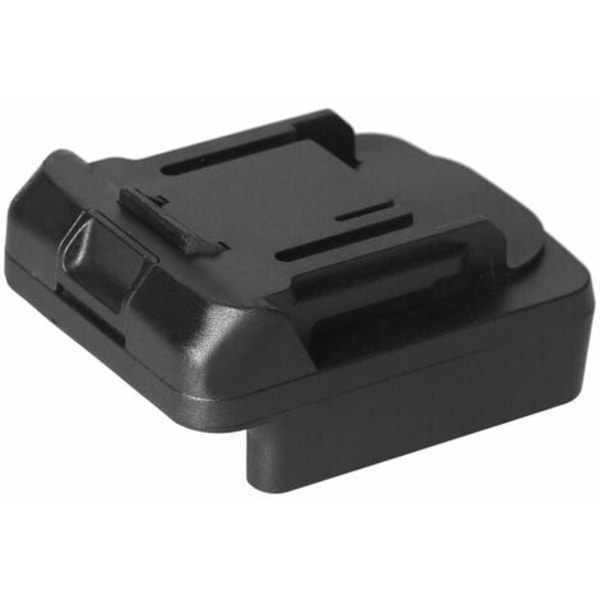 Litiumbatteri-adapter 18V-20V, konverteringstillbehör för Dewalt till Makita, svart, konvertera Dewalt till Makita