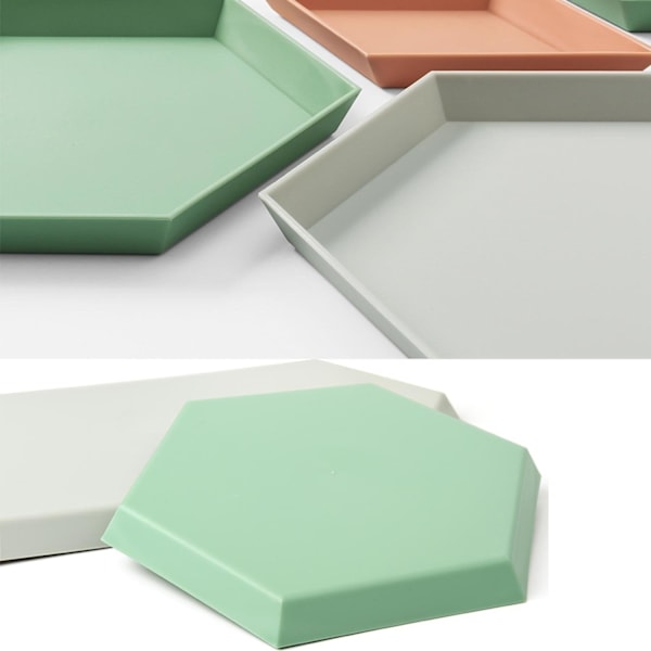Serveringsbrickor, platta brickor i plast, smyckesbricka, prydnadsfat