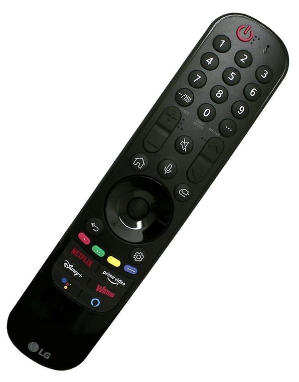 Lg Voice Remote Control Mr21ga Til Watcha  Adsap  Netflix  Og Prime Video