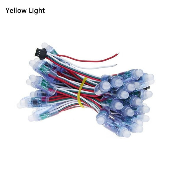 LED-modul ljus slinga lampor GUL Gul