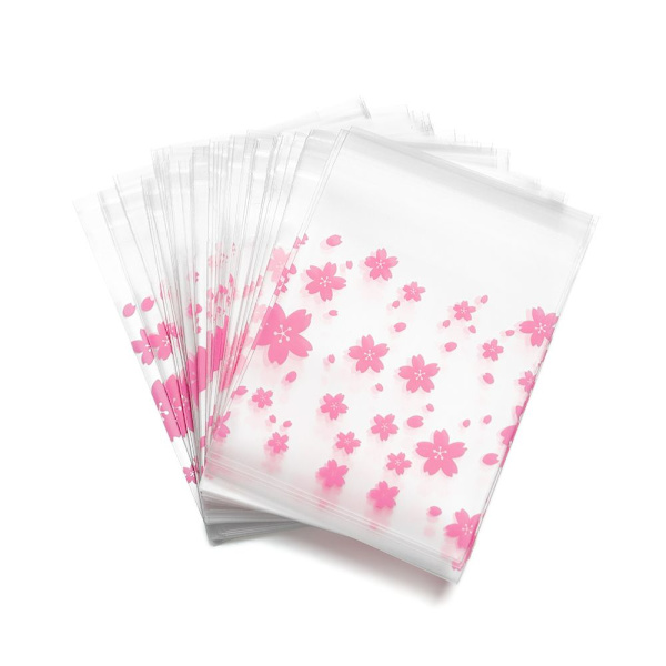 100st plastpåsar gåvor favor väska 10*10cm 10*10cm