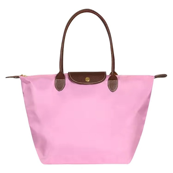 Nye Longchamp Pliage-vesker for kvinner Z X Rosa Rosa Rosa L