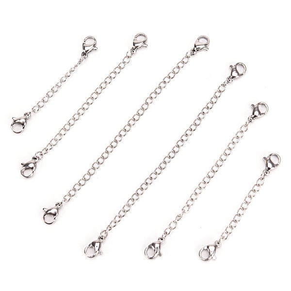 3 st Förlängningskedjor Extender Tail Links Halsband